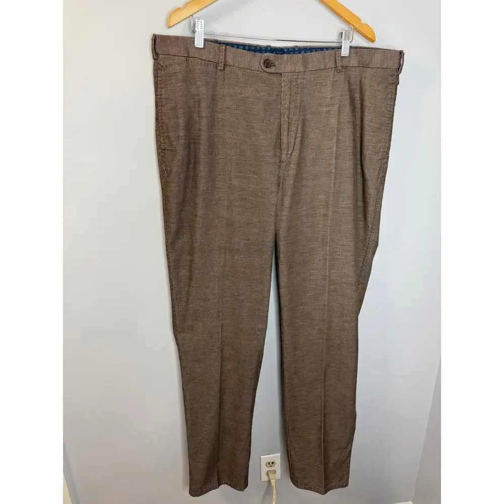 Peter Millar Corduroy Pants Men's 42x37 Brown Casual Preppy